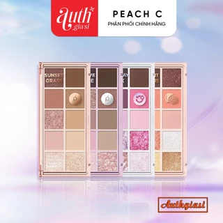 (Đủ 4 Màu HOT) Bảng phấn mắt PEACH C Seasonal Blending Eyeshadow Palette 10 ô