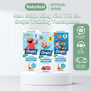 Kem đánh răng Orajel Kids vị trái cây dành cho bé 0-3 tuổi