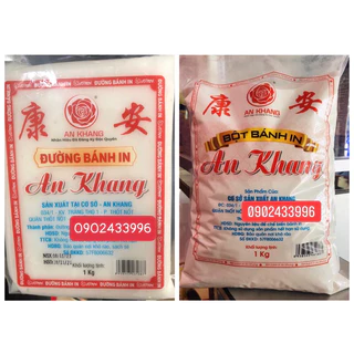 combo bột và đường  bánh in an khang, MỖI TÚI 1KG