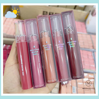 [New 2023] Son Tint Siêu Lì, Căng Mọng Đôi Môi Romand Glasting Water Tint 4g màu mới