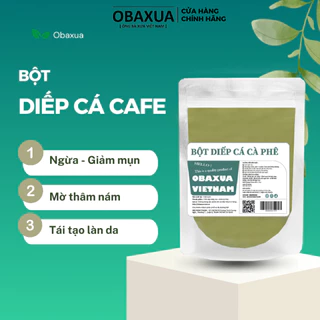 Bột Diếp Cá Cà Phê - Giảm Mụn , Mờ Thâm , Chống Lão Hóa