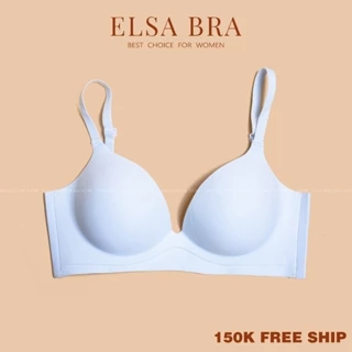 Áo Ngực ELSA BRA Chất Liệu Su Đúc Nguyên Khối Không Gọng Nâng Ngực Tạo Khe Gợi Cảm - 3655