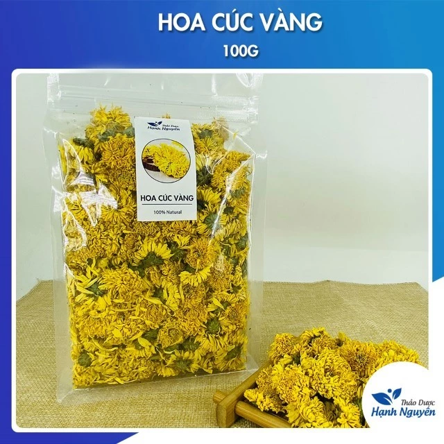 Cúc Vàng Nguyên Bông 100g (Trà Hoa Cúc)