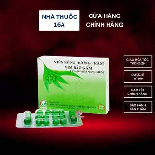 VIÊN XÔNG HƯƠNG TRÀM - VIM BÁO GẤM - XÔNG GIẢI CẢM, GIẢM MỆT MỎI, GIÚP THƯ GIÃN - CHÍNH HÃNG CÔNG TY