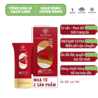 Kem Chống Nắng Mễ Du Bách Y Sâm Duyên Thị Kiềm Dầu Cho Da Dầu Mụn 30ml