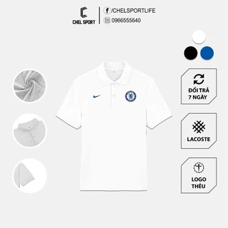 Áo polo logo thêu Chelsea [ẢNH THẬT]