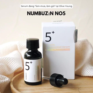 Serum Trắng Da Mờ Thâm Nám NUMBUZIN No.5 Vitamin Concentrated Serum 30ml