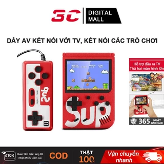 Máy Chơi Game Sup 400 ,Hỗ Trợ 2 Người Chơi , Nạp năng lượng theo chu kỳ ,kết nối với TV,Màn hình rộng 3 inch -Bảo Hành