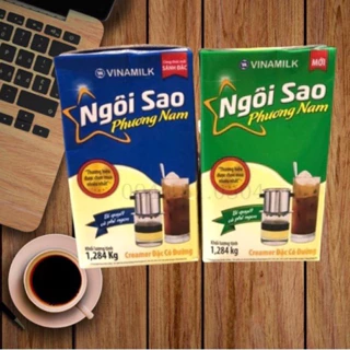 Sữa Đặc Ngôi Sao Phương Nam Xanh Lá/ Xanh Dương Hộp 1284g