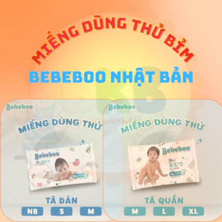 MIẾNG DÙNG THỬ BỈM BEBEBOO CÔNG NGHỆ NHẬT BẢN