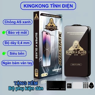 Cường lực Samsung S20 Fe , S21 Fe , S21 , S21 PLUS , S10 Lite , Note 10 lite KINGKONG ĐEN chính hãng