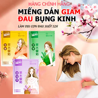 [TẶNG 3 KHI MUA] Miếng Dán Trườm Nóng WOMU Giữ Nhiệt Ấm Nóng Cơ Thể Hamart Thảo Dược Thiên Nhiên 3 Vị