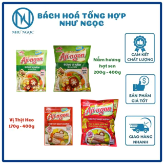 Hạt Nêm Aji-ngon Vị Thịt Heo/ Aji - Ngon Nấm Hương Hạt Sen - Bách hóa tổng hợp Như Ngọc