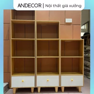 Kệ Bắc Âu AnDecor  🍀𝑭𝑹𝑬𝑬 𝑺𝑯𝑰𝑷🍀 Tủ Gỗ Đa Năng Nhiều Tầng Tiện Lợi - Kệ Gỗ Lắp Ghép Dễ Dàng Có Tủ Để Đồ