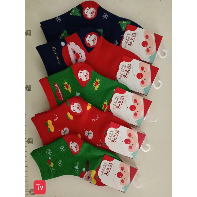 tất noel cho bé từ 1-12 đủ size