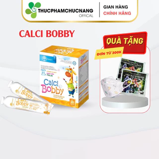 Canxi hữu cơ cho bé CANXI BOBBY TW Hanopharco, L Lysine, D3K2, giúp xương và răng chắc khỏe, phát triển chiều cao