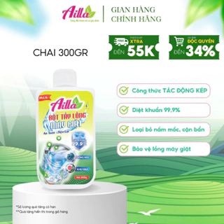 Bột Tẩy Lồng Máy Giặt Ailla Chai 300GR, Loại Bỏ Nhanh Chóng Các Cặn Bẩn, Nấm Mốc, Tẩy Mốc Gioăng Cao Su Ailla 100GR