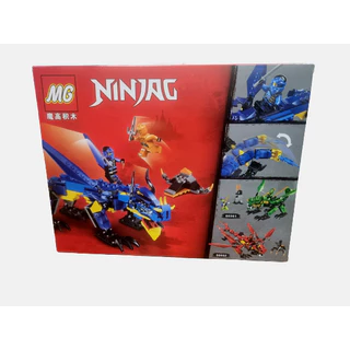 MG _ Đồ chơi giải trí: Mô hình lắp ráp NINJAG Chiến binh Rồng xanh 253 pcs No. 66003
