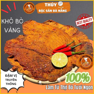 Khô Bò Miếng Truyền Thống Chuẩn Vị  Đặc Sản Đà Nẵng Thơm Ngon Mềm Đậm Đà Làm Quà Biếu Nhà Thúy Đặc Sản Đà Nẵng