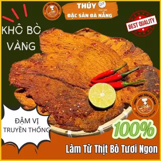 1KG Khô Bò Miếng Đà Nẵng Chuẩn Vị Thơm Ngon Mềm Đậm Đà Hương Vị Đặc Sản Làm Quà Biếu Tặng Nhà Thúy Đặc Sản Đà Nẵng