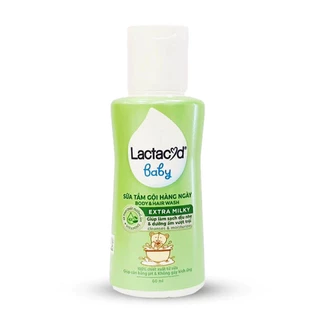 Sữa tắm gội cho bé LACTACYD BB 60ML