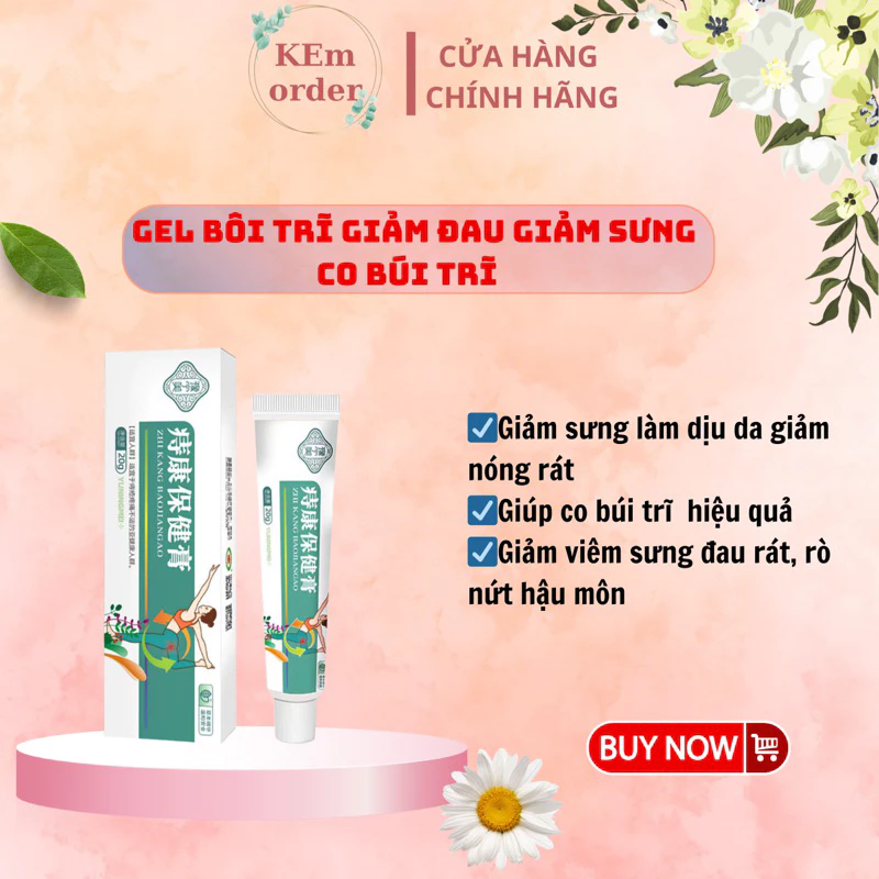 GEL BÔI TRĨ ĐÔNG Y NỘI ĐỊA TRUNG (che tên cho khách hàng)