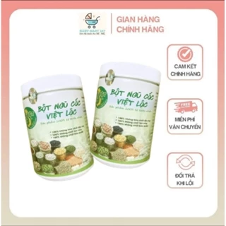 Combo 10 hộp Ngũ cốc việt lộc, Bột ăn dặm việt lộc🧡freeship 🧡 chính hãng, hộp 500g