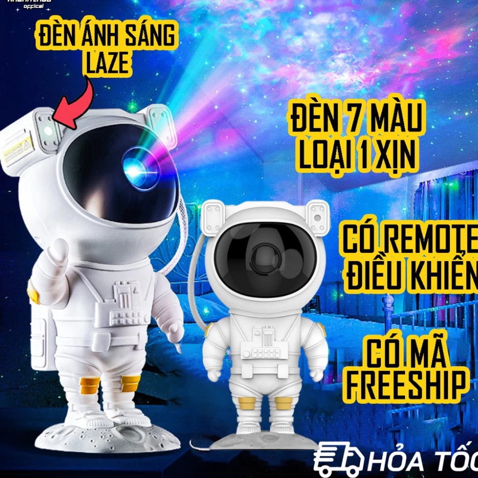 Đèn Phi Hành Gia Galaxy DIDOOGLT Chiếu Sao Thiên Hà Trang Trí Phòng Phòng Làm Việc, Phòng Ngủ Cực Ngầu