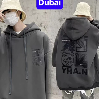 ÁO KHOÁC HOODIE LÓT NHUNG TAY DÀI OVERSIZE IN MŨI TÊN CAO CẤP SÀNH ĐIỆU - DUBAI FASHION