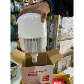 Bóng đèn LED bulb Điện Quang 100W bầu kín _ Ánh sáng Trắng