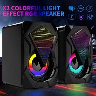 Loa Vi Tính 2.0 LeerFei YST-1046 - Led RGB