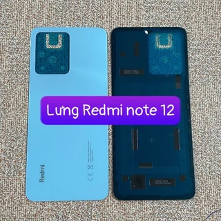 nắp lưng xiaomi Redmi note 12 (zin) sẵn keo dán