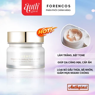 Kem dưỡng FORENCOS Wonderwerk Marula Tone Up Cream Trắng 50g Dưỡng Ẩm, Se Khít LCL Và Dưỡng Trắng Da