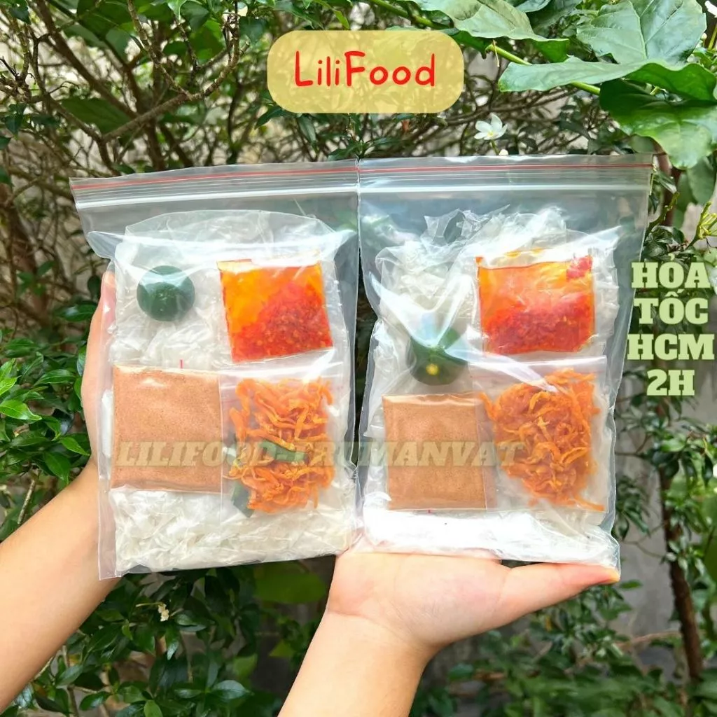 Bánh Tráng Phơi Sương Khô Gà-Rìa Dẻo Trộn Muối Sặc Cay Sa Tế Khô Gà Siêu Ngon-LiLiFood