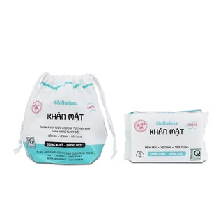 Khăn mặt khô Chillwipes 80 khăn