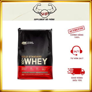 [Chính hãng] ( 4.5KG ) GOLD STANDARD 100% WHEY SỮA PROTEIN GIÚP TĂNG CƠ BẮP cơ nạc (size10 LBS) tại Supplement Hải Phòng