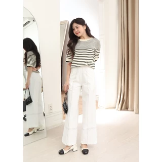 LIN CLOSET [QTL12] QUẦN SUÔNG CHẠY VIỀN STYLE HÀN QUỐC TRENDY