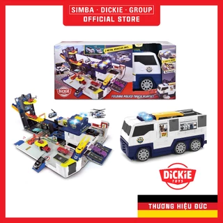 Bộ Đồ Chơi Mô Hình Cảnh Sát DICKIE TOYS Folding Police Truck Playset 203339002 - Simba Toys Vietnam
