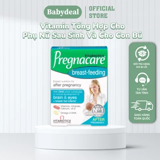 Vitamin tổng hợp cho phụ nữ sau sinh (Bú) Pregnacare Breast Feeding Anh (Hộp 84 viên) - Babydeal