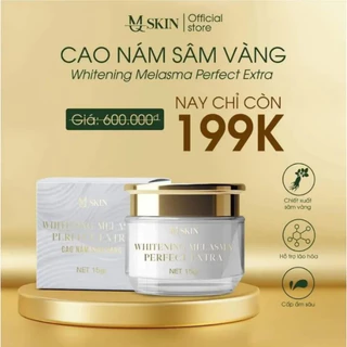 Cao nám sâm vàng MQ Skin Whitening Melasma 15g xoá nám mờ tàn nhang ban đêm