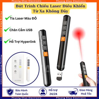 Bút Trình Chiếu Laser Không Dây T88, T-88 Tia Đỏ Đa Năng Điều Khiển Slideshow Chuyên Nghiệp Cho Thuyết Trình, Giảng Dạy