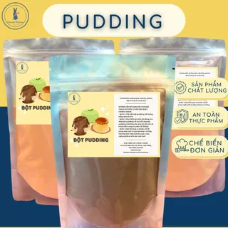 Set làm pudding vị matcha chocolate, dâu khoai môn, trứng nguyên liệu làm trà sữa tự pha Carrot House.