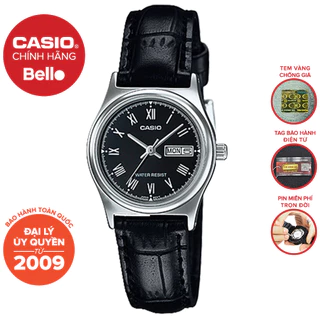 Đồng hồ Nữ dây da Casio LTP-V006 chính hãng bảo hành 1 năm Pin trọn đời