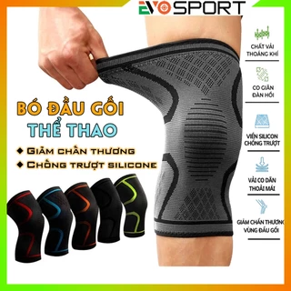 Bó Gối Thể Thao Tránh Chấn Thương Băng Bảo Vệ Đầu Gối Tập Gym Thể Hình Bóng Đá Cầu Lông Bóng Chuyền Bóng Rổ AL7718