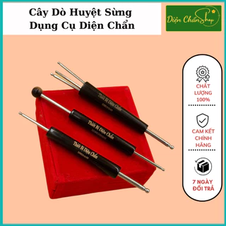 Combo Dụng Cụ Cây Dò Day Huyệt Diện Chẩn Bằng Sừng Trâu Cao Cấp - Dụng Cụ Diện Chẩn