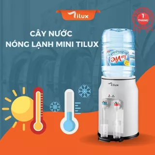 Cây nước nóng lạnh mini TILUX , bình nước 2 chế độ nước nóng lạnh tiết kiệm điện năng nhỏ gọn, tiện lợi