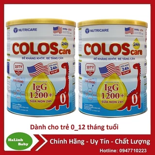 Combo 2 Lon Sữa Coloscare số 0 800g [Date mới nhất]