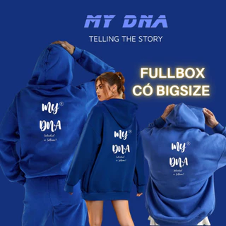 Áo hoodie có bigsize 110kg local brand cặp đôi nam nữ unisex vải nỉ bông đẹp dày mũ to rộng mùa đông May by Minh Thành