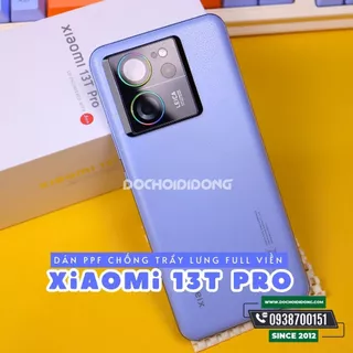 Miếng dán PPF Hydorgen Xiaomi 13T - 13T Pro (Redmi K60 Ultra) trong, nhám, đổi màu cao cấp