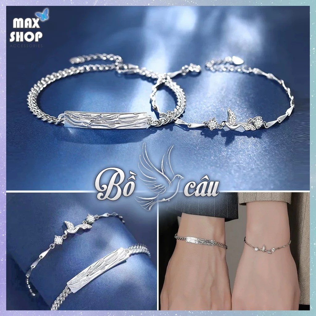 Vòng Đôi Tình Yêu BỒ CÂU 🪶🐦mẫu mới về cực xinh cho cặp đôi nam nữ
